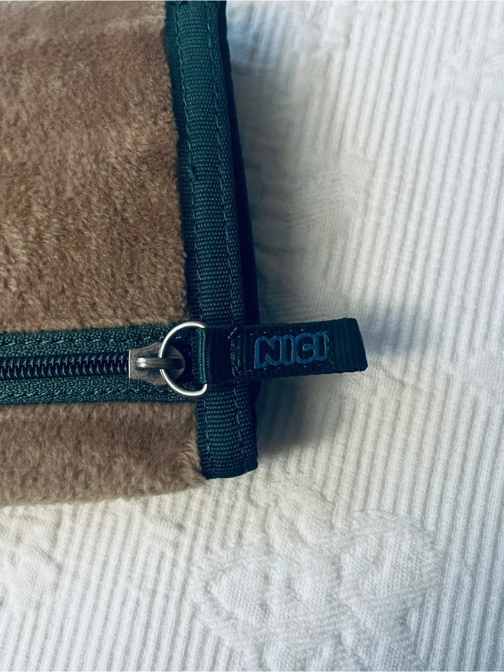 Nici wallet embroidered moose face